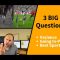 3 BIG Question : Variance, Going In-Play & Best Sport