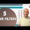 5 – Quick Filters – Betfair Horse Racing Software