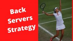 Back The Server –  Tennis Trading Strategy 2021