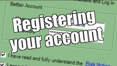 Bet Angel – Registering your account