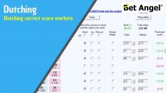Betfair – Dutching correct score markets