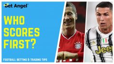 Betfair football trading strategies – Who scores first?