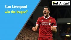 Betfair football trading – Using form lines  – Can Liverpool FC the league title?