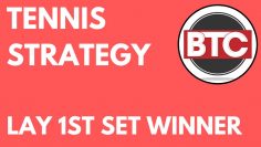 Betfair Tennis Trading – Lay 1st Set Winner Strategy