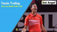 Betfair tennis trading strategy – How you should really be tennis trading