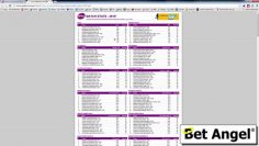 Betfair Tennis trading – Using (the many available) statistics