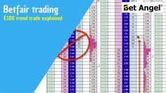 Betfair trading – A nice little trend trade on Betfair horse racing markets