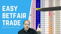 Betfair trading | A very effective trade thats easy to do on Bet Angel