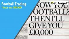 Betfair trading – Know your football? Then Ill give you £10000 – Peter Webb – Bet Angel