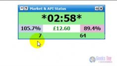Betfair Trading — Market & API Status Window (Non HD)