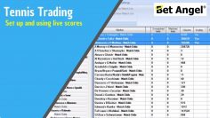 Betfair trading – Setting up and using live Tennis scores via Bet Angel