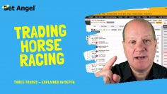 Betfair trading | Three consecutive pre-off horse racing trades & some trading tips!