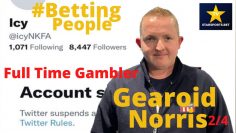 #BettingPeople Interview GEAROID NORRIS FULL-TIME PUNTER 3/4