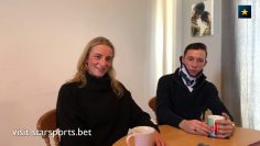 #BettingPeople interview MADDY OMEARA & JASON WATSON Head Girl & Jockey 1/1