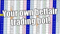 Creating your own Betfair trading bot