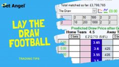 Football betting & Betfair trading tips | Lay the draw | Finding the perfect trade