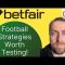 Football Trading Strategies Worth Testing – Live Ratings Edition!
