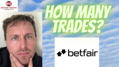 How many trades should I do per day? Betfair trading exchange advice!