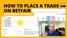 How to Place a Basic Trade on Betfair Exchange (Beginners Tutorial)