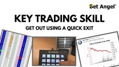 Key Betfair trading skill – Getting out of a  hole with a clean exit using Bet Angel