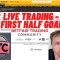 Live Betfair First Half Goal Profitable Strategy for Football Trading