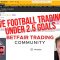 Live Betfair Football Trading Strategy Under 2 5 goals, Over 1 5 goals and LTD