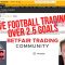 Live Over 2.5 Goals Betfair Football Trading Strategy / System
