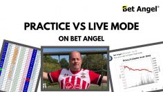 Peter Webb – Bet Angel – Betfair trading – Practice vs Live mode