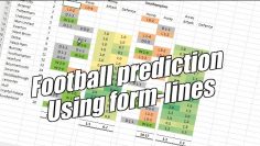 Peter Webb – Bet Angel – Using form lines to predict a football match