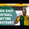 Quick & Easy Football Betting Strategies – Win Big & Make Income Online – Betfair Trading Community