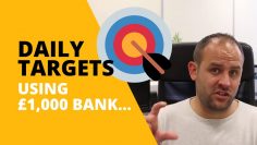 Realistic Daily Targets? (Using £1,000 Bank)