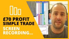 [Screen Recording] SIMPLE Betfair Trade of £70 PROFIT – Caan Berry