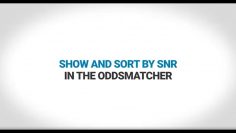 Sort by stake not returned (SNR) in the OddsMatcher | OddsMonkey Quick Tips