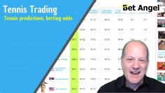 Tennis 🎾 betting odds predictions & Betfair trading strategies