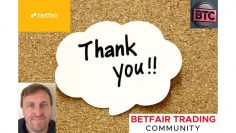 Thank You Betfair Traders – Trading Is Finally Back!