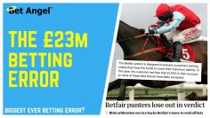 The amazing £23m Christmas sports betting error. How did Betfair blunder?