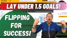 The Lay Under 1.5 Goals Trading Strategy – PERFECT for Beginners to Pro level Betfair Traders