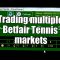 Trading multiple Betfair Tennis markets at the same time