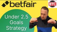 Under 2.5 Goals Betfair Trading Strategy Updated!