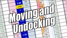 Using Bet Angel – Ladder screen – Moving and undocking