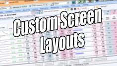 Using Bet Angel – One click screen – Custom screen layouts