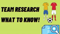 What you need to know about team research before your trade?