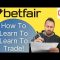 You Have to Learn How to Learn to Trade on Betfair
