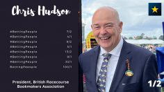 #BettingPeople Interview CHRIS HUDSON British Racecourse Bookmakers Chair 1/2