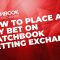 How to place a lay bet on Matchbook Betting Exchange.