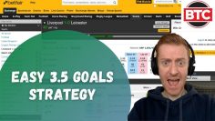 NEW Over/Under 3.5 Goals Betting Strategy – Best Betfair Unders Strategy of 2022 so far?