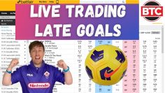 Live Trading – Make Money Backing a Late Goal Strategy – Automated Football Betting – Betfair