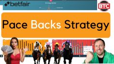 Pace Backs – Profitable Horse Racing Trading Betfair Strategy