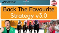 Horse Racing Trading Strategy – Back The Favourite v3.0 – February 2023