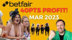 40pts Profit! Betfair Horse Racing Trading – Strategy Results – Mar 2023